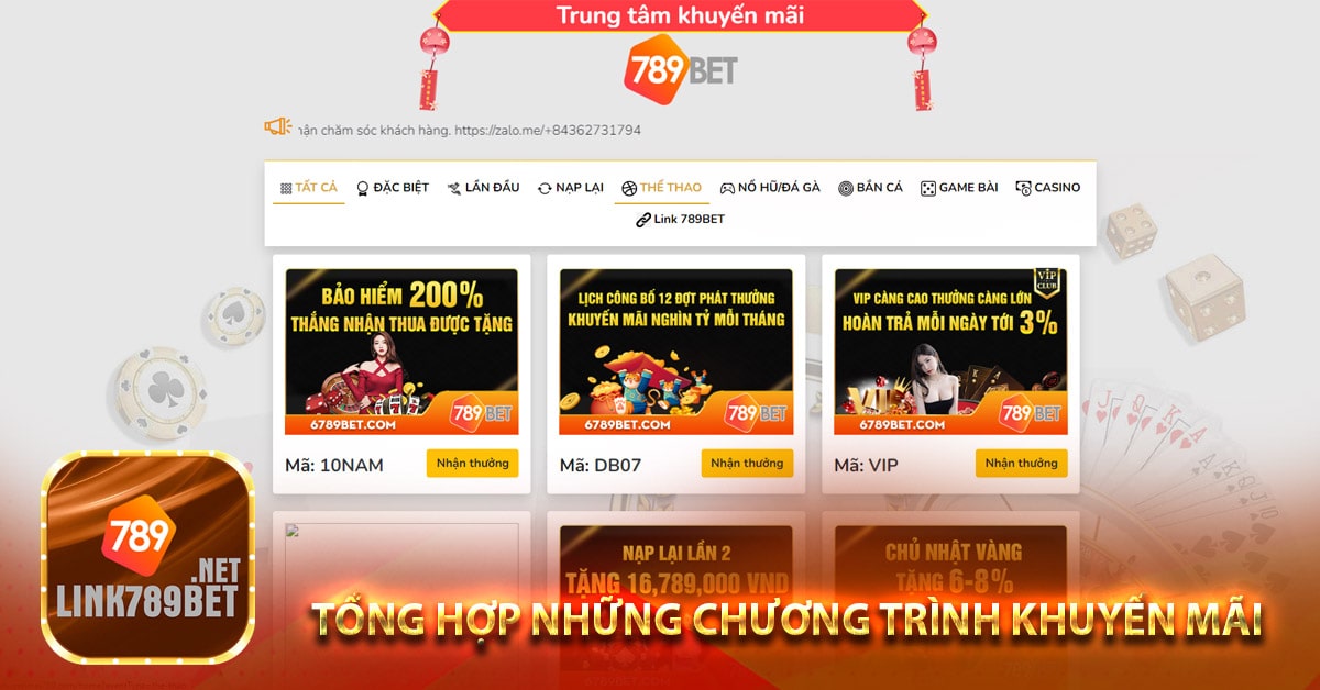 Tổng hợp những chương trình khuyến mãi