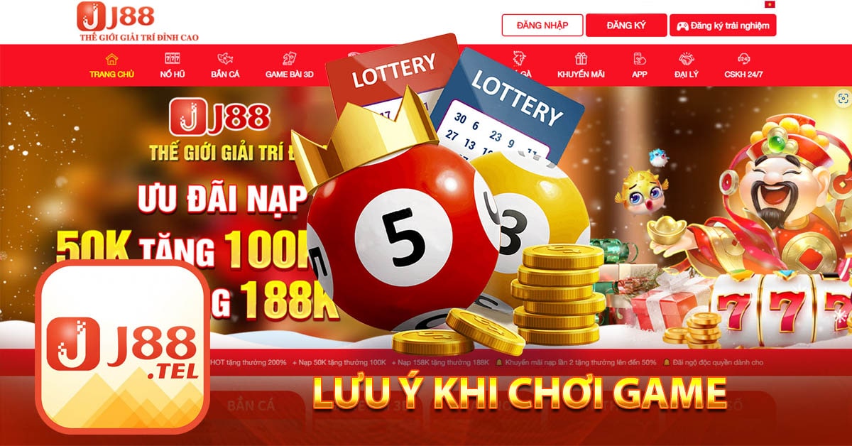 lưu ý khi chơi game