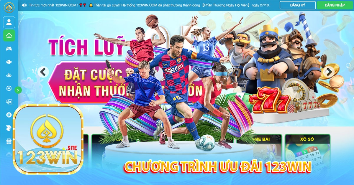 Chương trình ưu đãi 123win